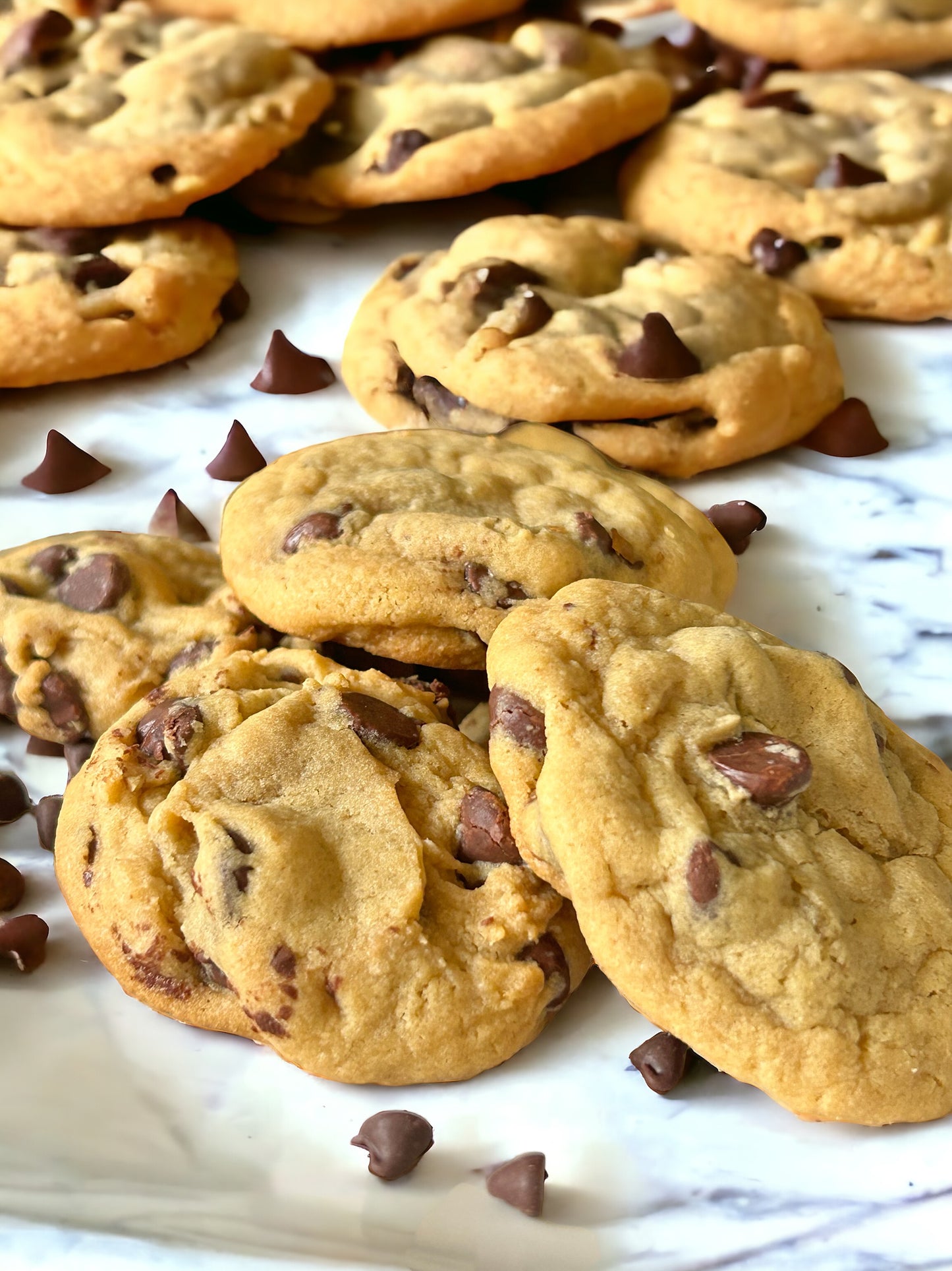 Soft Chocolate Chip Cookies 🍪-Dozen (12)